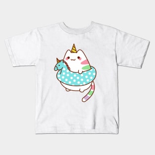 Cute Caticorn Kids T-Shirt